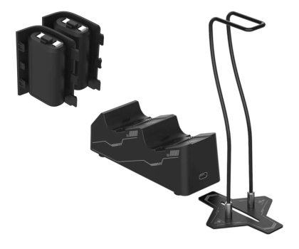 Akcesoria do konsol Turtle Beach Fuel Dual Controller Charging Station & Headset Stand Xbox